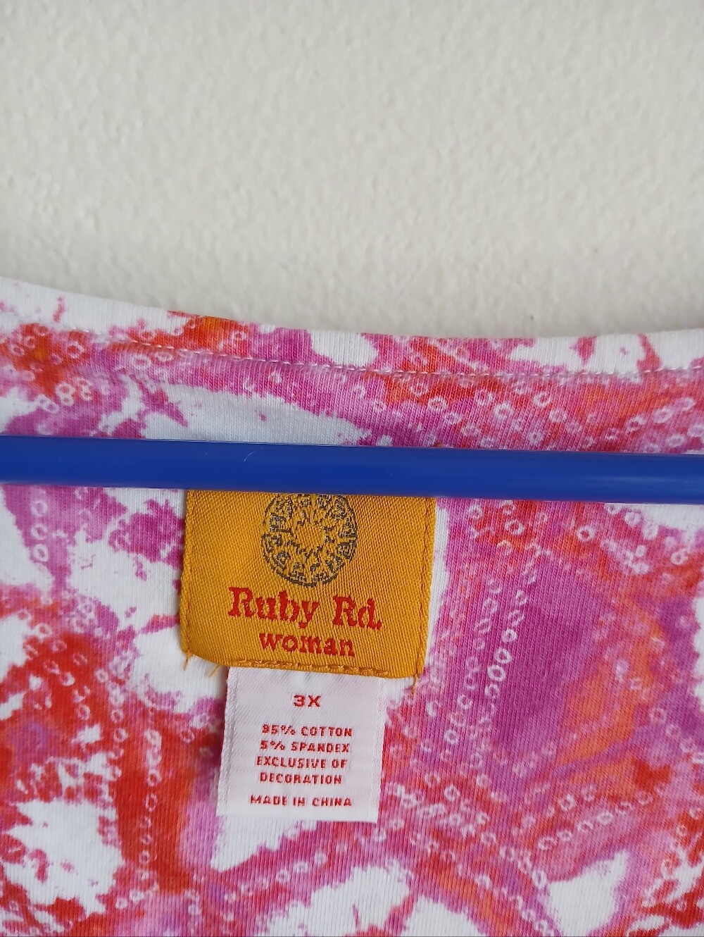 Ruby Rd. Top Size 3X Beaded - Picture 5 of 12